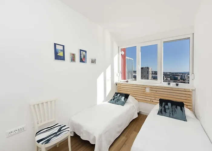 公寓 Penthouse Dolcevita 扎达尔